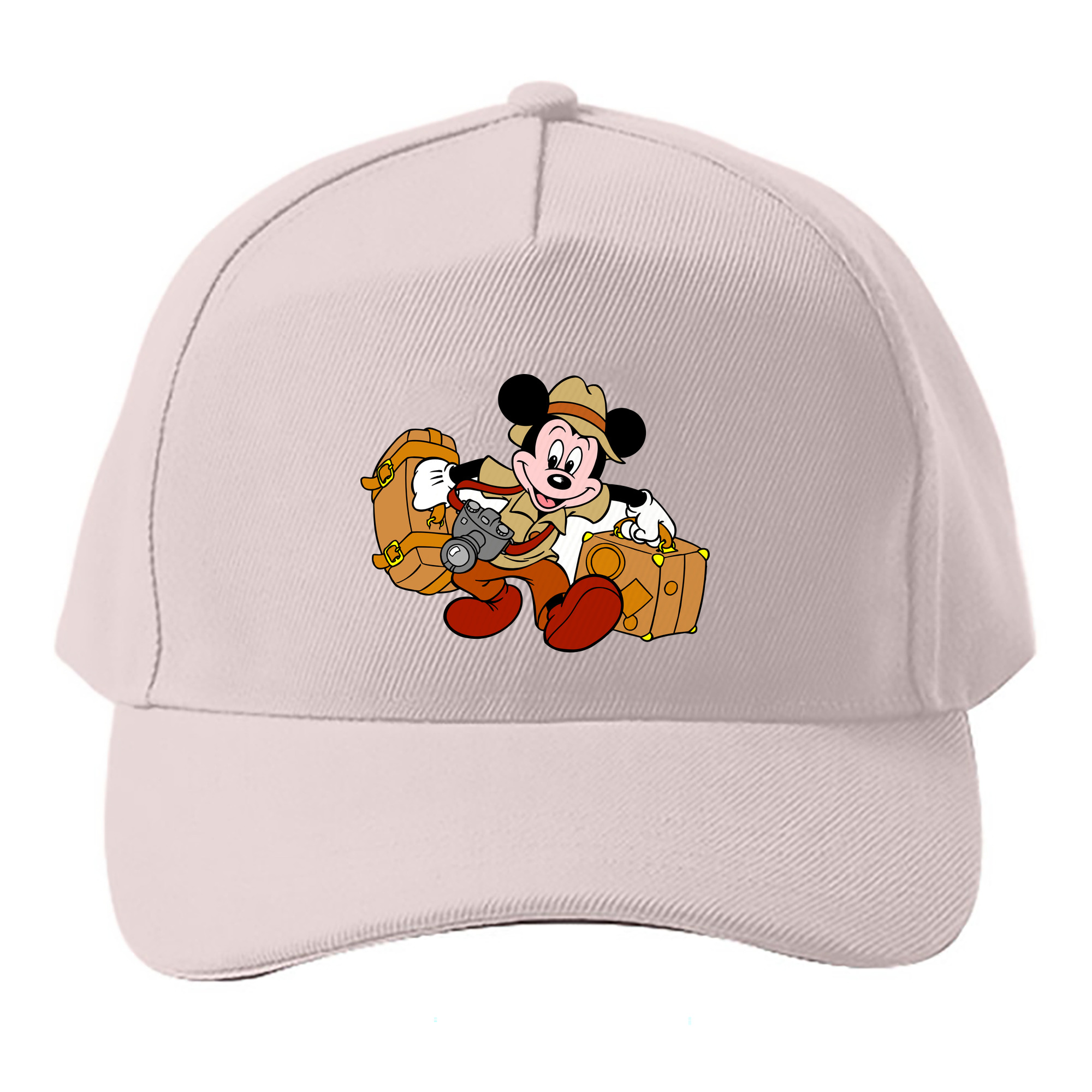 （画像用） ミッキーマウス Mickey Mouse ベースボールキャップ 綿100％ 男女兼用 帽子 スポーツ